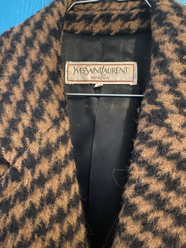 Manteau yves saint laurent